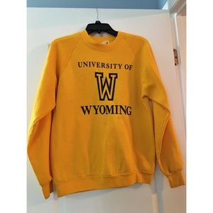 Vintage University of Wyoming sweatshirt